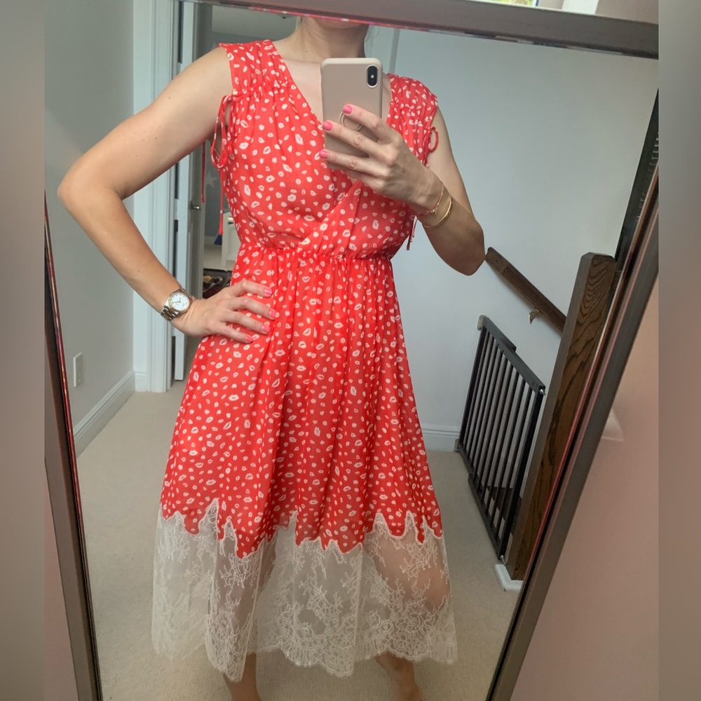 Miss Sixty gorgeous silk dress with lace